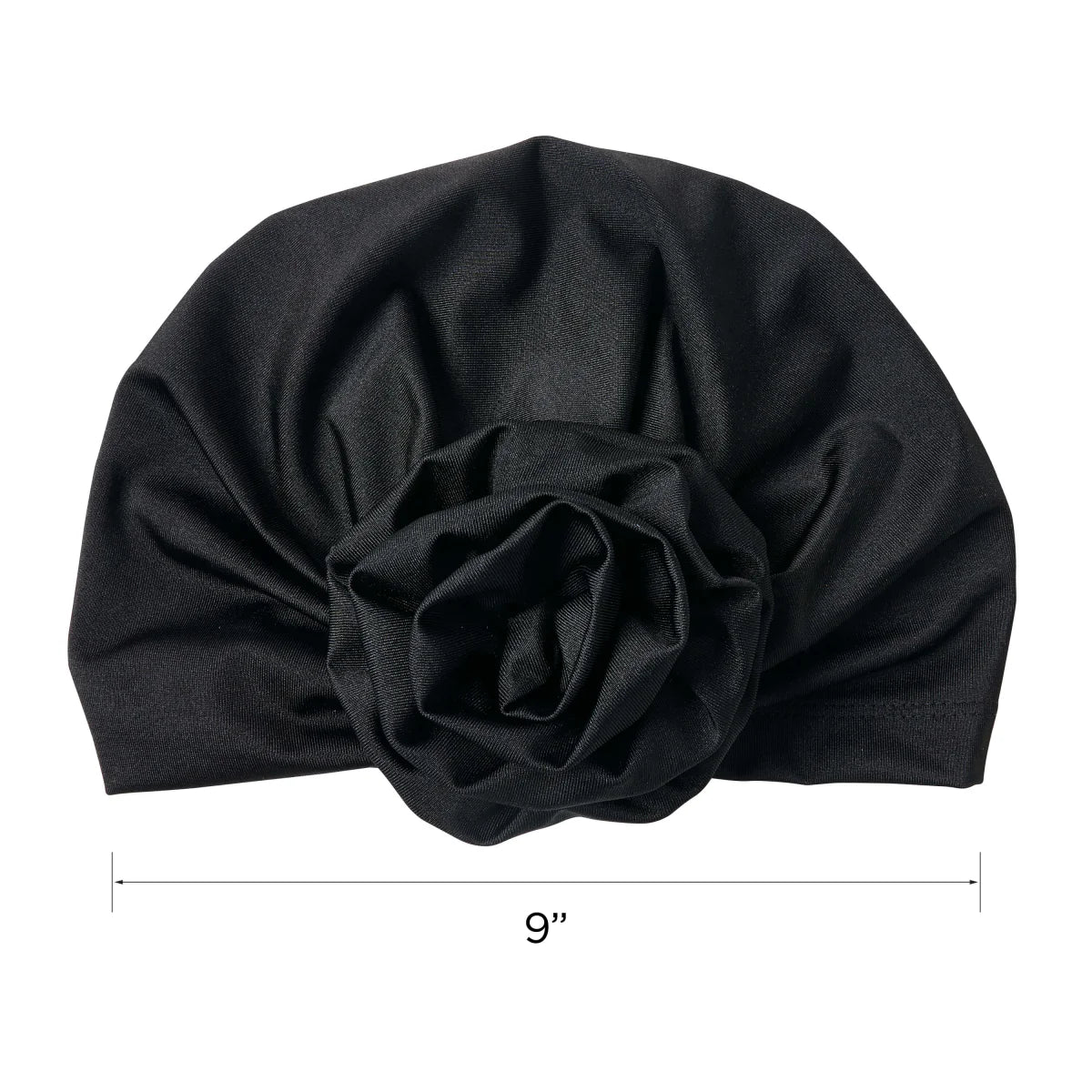 KISS Colors & Care Pre-Tied Top Knot Turban, One Size - Black-731509842203-LR-354842-5-LR eShop