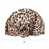 KISS Colors & Care Pre-Tied Top Knot Turban, One Size - Leopard-731509842210-LR-354843-4-LR eShop