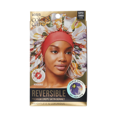 KISS Colors & Care Reversible Bonnet, Super Jumbo - Floral-731509894837-LR-354879-1-LR eShop