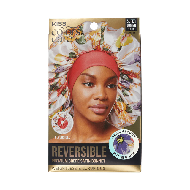 KISS Colors & Care Reversible Bonnet, Super Jumbo - Floral-731509894837-LR-354879-1-LR eShop
