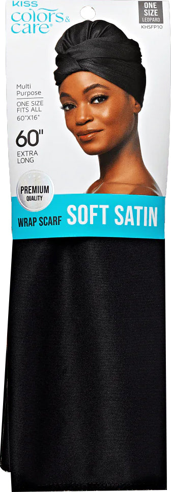 KISS Colors & Care Satin Wrap Scarf - Black-731509842241-LR-354845-1-LR eShop