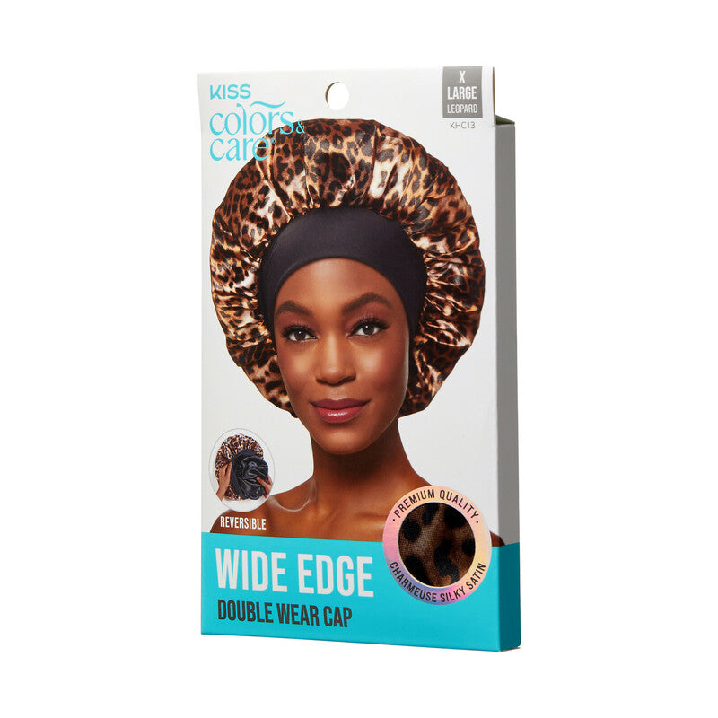 KISS Colors & Care Silky Satin Double Wear Cap - Leopard, XL-731509864670-LR-346050-2-LR eShop