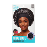 KISS Colors & Care Silky Satin Double Wear Cap, XL - Black-731509864663-LR-354855-1-LR eShop