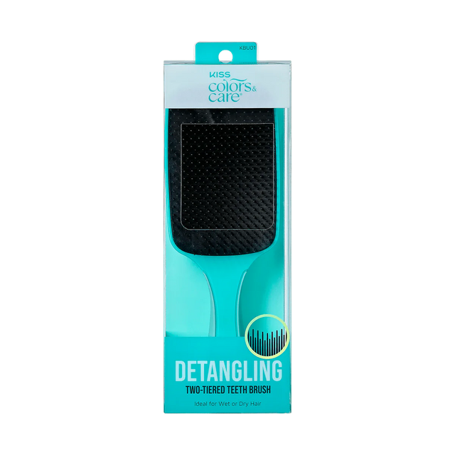 KISS Colors & Care Two-Tiered Wide Paddle Detangling Brush-731509868050-LR-354858-1-LR eShop