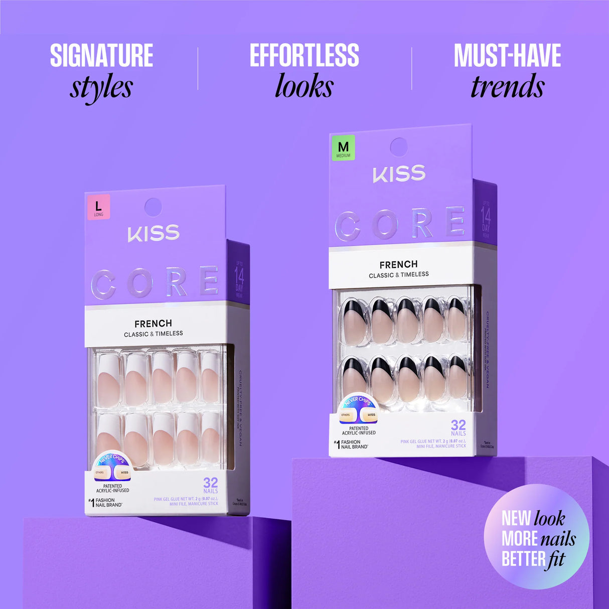 KISS Core French Faux Nail Collection - If You Dare-731509225945-LR-359983-12-LR eShop