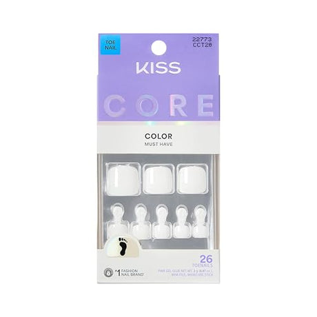 KISS Core Premium Faux Toenails - Toe-tally Yours-731509227734-LR-360000-1-LR eShop