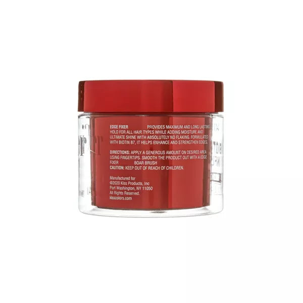 KISS Edge Fixer Strawberry Acai Hair Gel - 3.38oz-731509824469-LR-353820-6-LR eShop