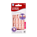 KISS Everlasting Petite Length Glue-On Nails Kit - French, 28 count-731509542448-LR-206278-1-LR eShop