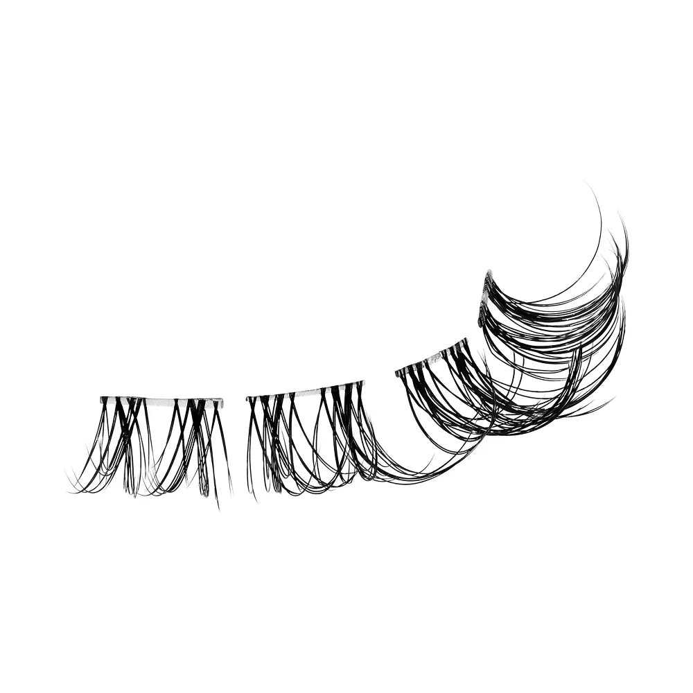 KISS Falscara Clear Band Lash Extension Kit - Soft Wispy, 36 count-731509947625-LR-356509-3-LR eShop