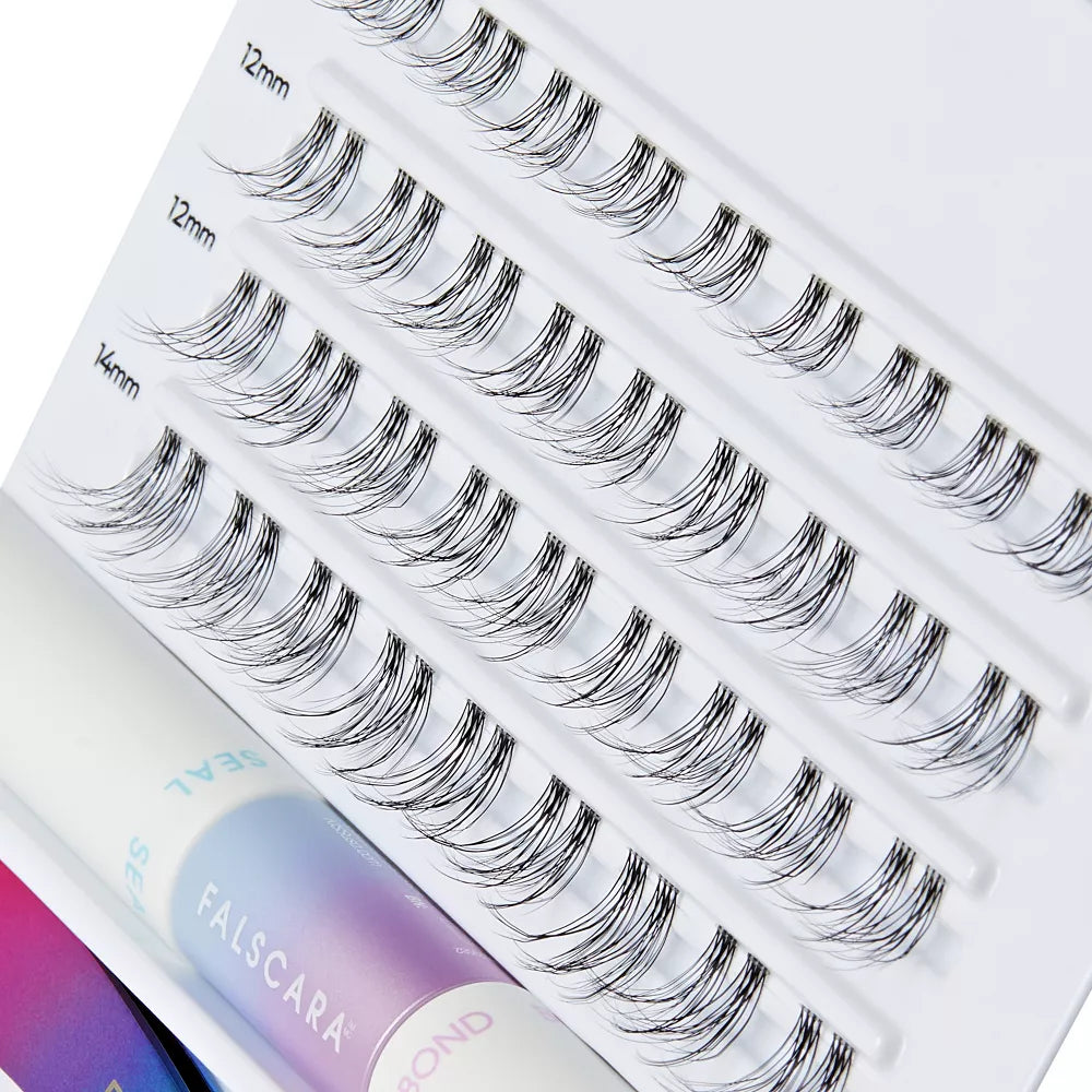 KISS Falscara Clear Band Lash Extension Kit - Soft Wispy, 36 count-731509947625-LR-356509-5-LR eShop