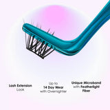 KISS Falscara Clear Band Lash Extension Kit - Soft Wispy, 36 count-731509947625-LR-356509-9-LR eShop