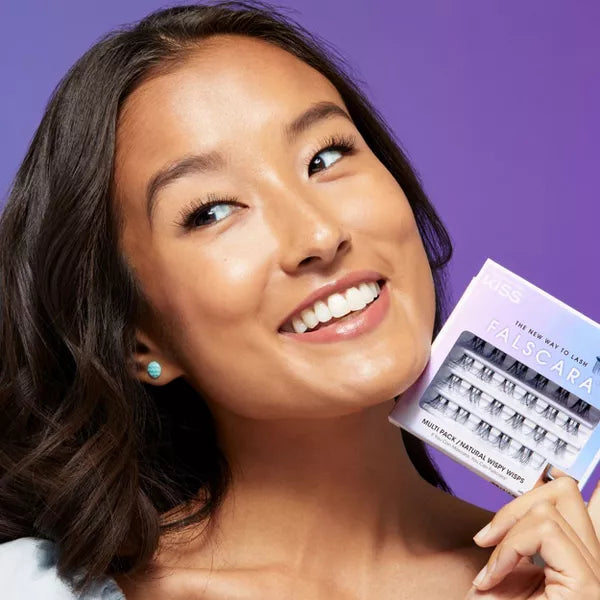 KISS Falscara Lash Extension Kit - Natural Wispy Wisps, 30 count-731509838343-LR-337754-5-LR eShop