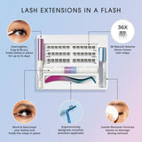 KISS FALSCARA Special All Inclusive Lash Starter Kit - 36 Lengthening Wisps-731509944563-LR-356501-3-LR eShop