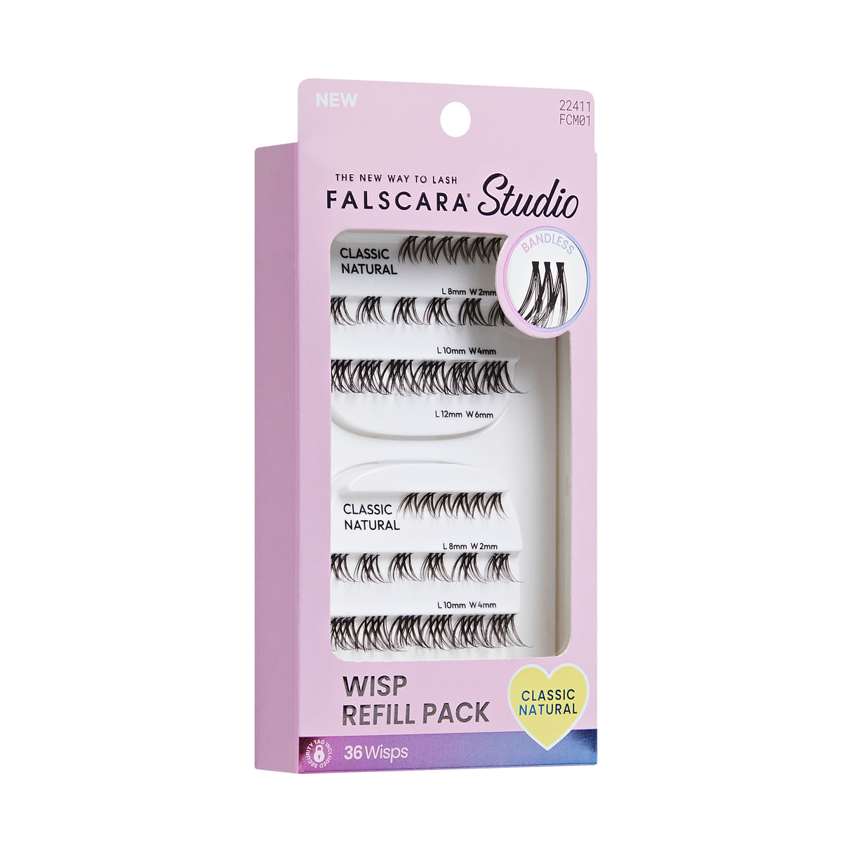 KISS Falscara Studio Wisp Refill Pack - Classic Natural, 36 wisps-731509224115-LR-359958-9-LR eShop