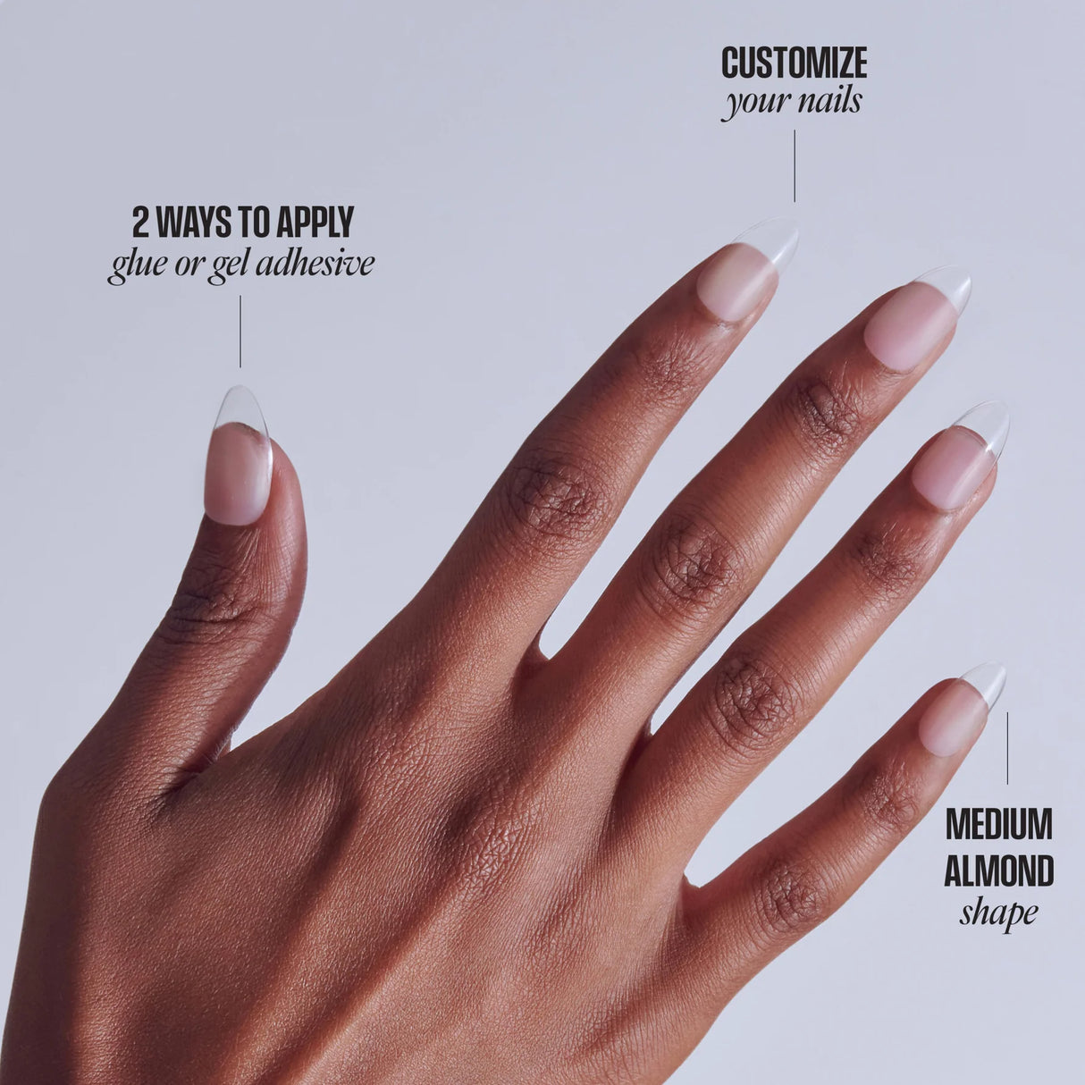 KISS Full Cover Natural Press On Nails - Unlimited, 140 count-731509916461-LR-360027-7-LR eShop