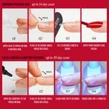 KISS Full Cover Natural Press On Nails - Unlimited, 140 count-731509916461-LR-360027-8-LR eShop