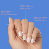 KISS Gel Fantasy Dreamdust Fake Nails - Silver Spoon-731509919783-LR-352036-7-LR eShop