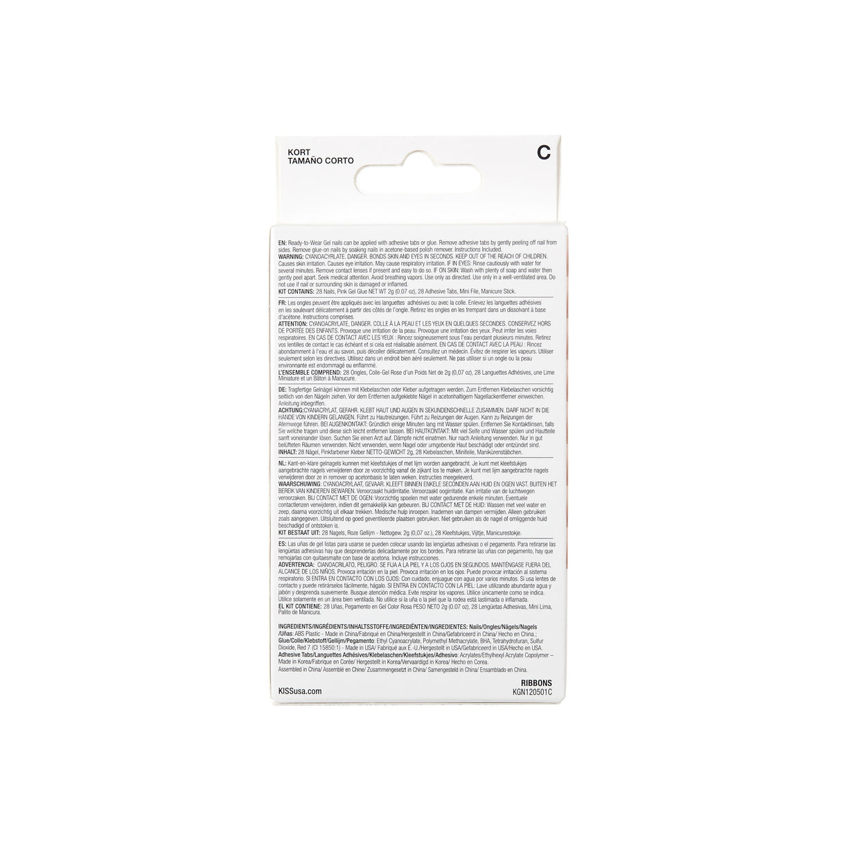 KISS Gel Fantasy Fake Nails - Ribbons-731509606744-LR-294643-5-LR eShop