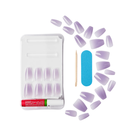 KISS Gel Fantasy Jelly Color Sculpted Ready-To-Wear Nails - Quince Jelly-731509887419-LR-346847-2-LR eShop