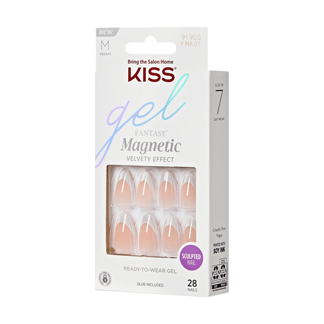 KISS Gel Fantasy Magnetic Ready To Wear Gel Nails - North Coast-731509919004-LR-351997-1-LR eShop