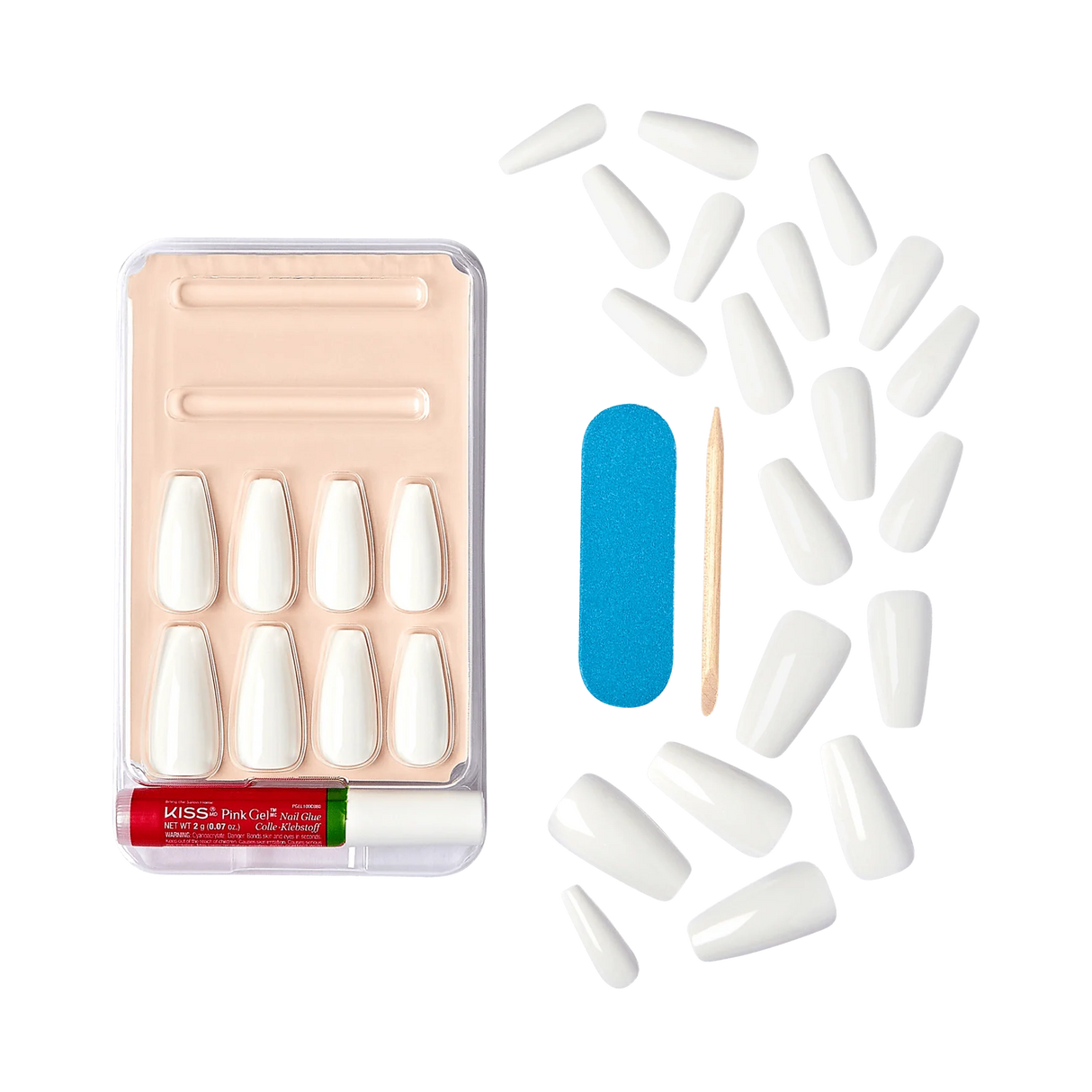 KISS Gel Fantasy Sculpted Nails - True Color-731509867961-LR-342676-2-LR eShop