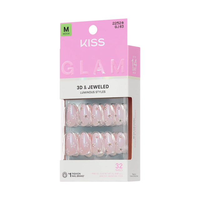 KISS Glam Premium Faux Nails - Breeze Of Bliss-731509225204-LR-359971-10-LR eShop