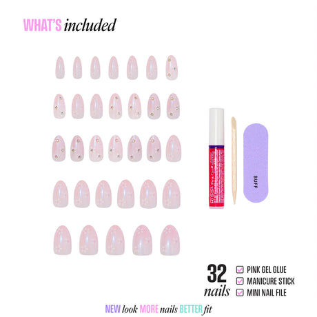 KISS Glam Premium Faux Nails - Breeze Of Bliss-731509225204-LR-359971-2-LR eShop