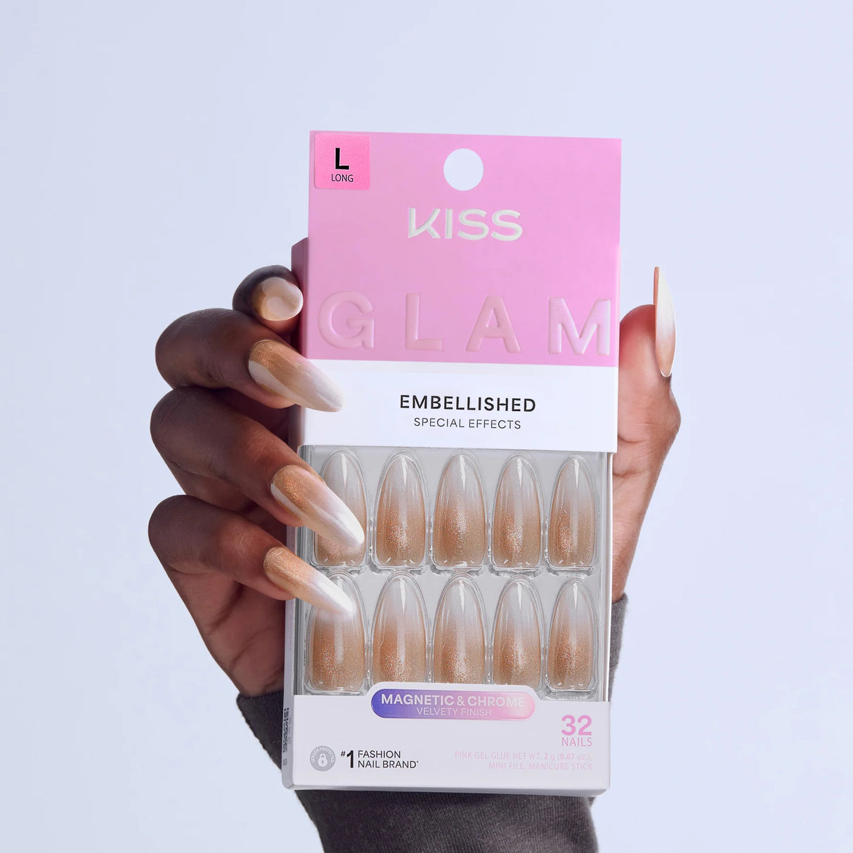 KISS Glam Premium Faux Nails - Day N Night-731509225068-LR-359963-5-LR eShop