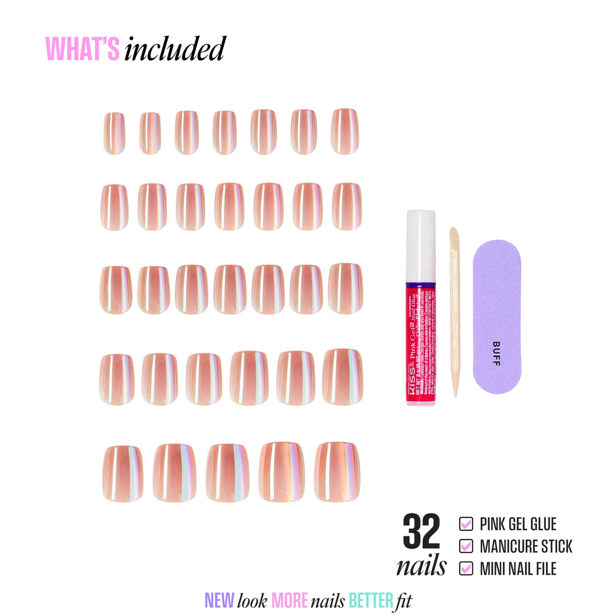 KISS Glam Premium Faux Nails - Golden Hour Affairs-731509225037-LR-359960-2-LR eShop