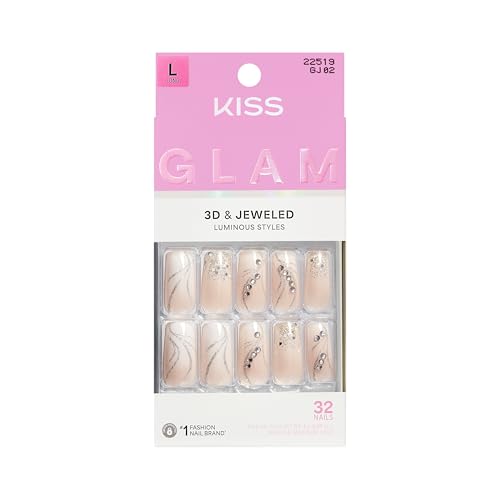 KISS Glam Premium Faux Nails - Wrapped in Beauty-731509225198-LR-359970-1-LR eShop