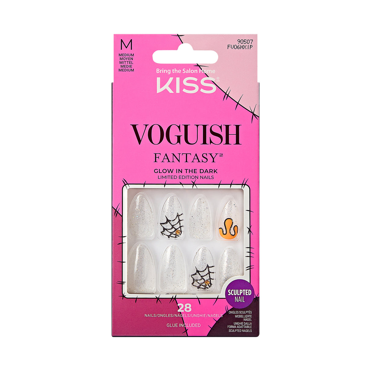 KISS Halloween Spooky & Chic Wickedly Sweet Nails Display, 20 count-731509906097-LR-349363-11-LR eShop