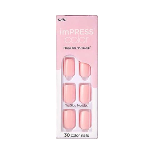 KISS imPRESS Color Press-On Fake Nails - Pick Me Pink-731509837414-LR-338433-1-LR eShop
