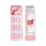 KISS imPRESS Color Press-On Fake Nails - Pick Me Pink-731509837414-LR-338433-3-LR eShop