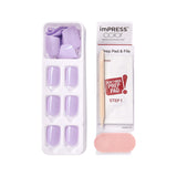 KISS imPRESS Color Press-On Fake Nails - Picture Purplect-731509837469-LR-338438-4-LR eShop