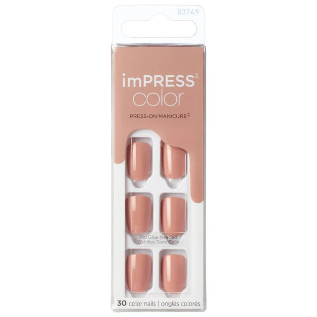 KISS imPRESS Color Press-On Fake Nails - Sandbox-731509837490-LR-338441-1-LR eShop