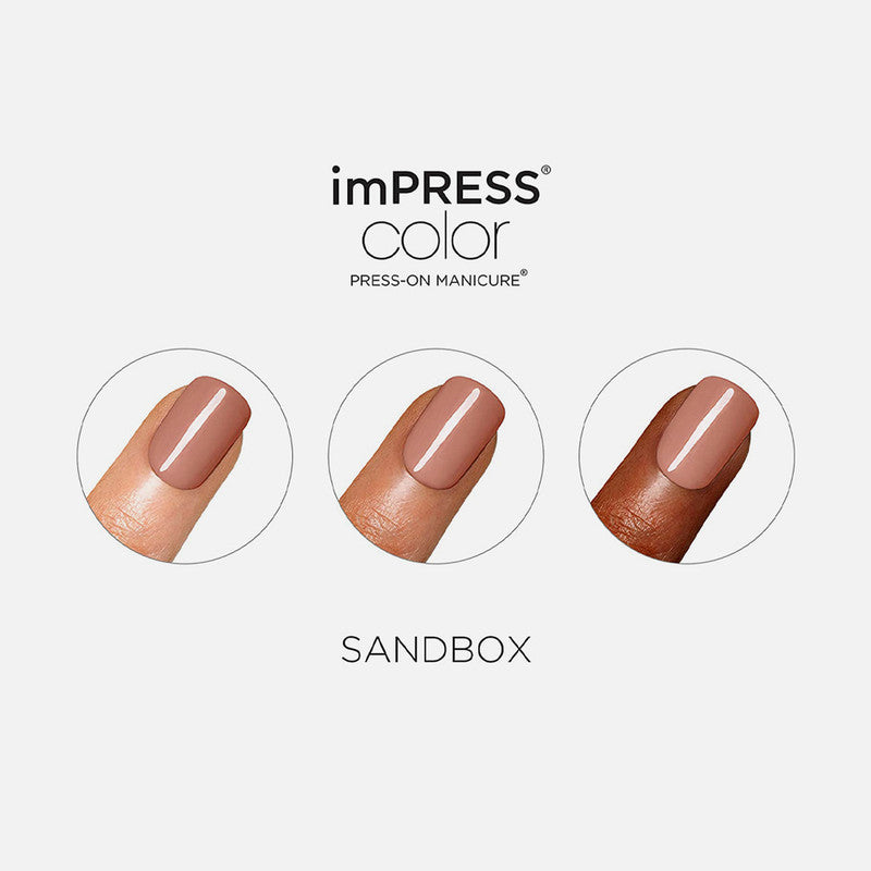KISS imPRESS Color Press-On Fake Nails - Sandbox-731509837490-LR-338441-3-LR eShop