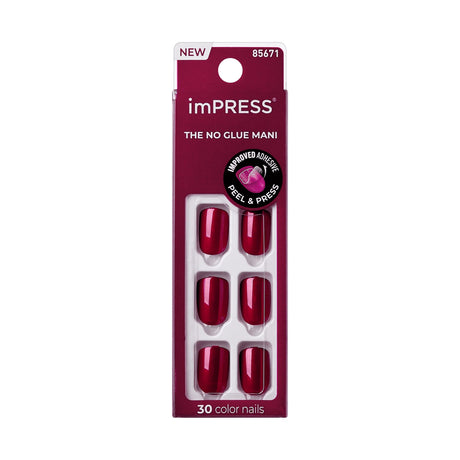 KISS ImPRESS Color Press-on Manicure - Red Velvet-731509856712-LR-355939-1-LR eShop