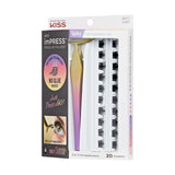 KISS imPRESS Falsies Individual Lashes With Applicator - Spiky, 20 count-731509881714-LR-346845-4-LR eShop