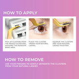 KISS imPRESS Falsies Individual Lashes With Mini Applicator - Airy Wispy, 12 count-731509913170-LR-351993-8-LR eShop