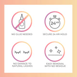 KISS imPRESS Falsies Individual Lashes With Mini Applicator - Authentic Natural, 12 count-731509910391-LR-352018-10-LR eShop