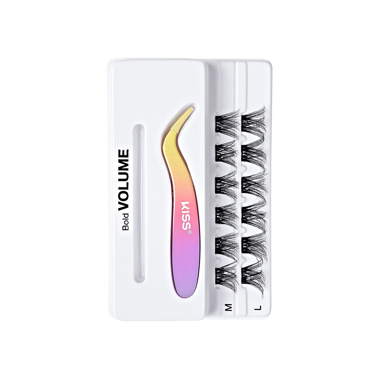 KISS imPRESS Falsies Individual Lashes With Mini Applicator - Bold Volume, 12 count-731509913125-LR-352014-3-LR eShop