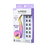 KISS imPRESS Falsies Individual Lashes With Mini Applicator - Chic Wispy, 12 count-731509913187-LR-352003-1-LR eShop