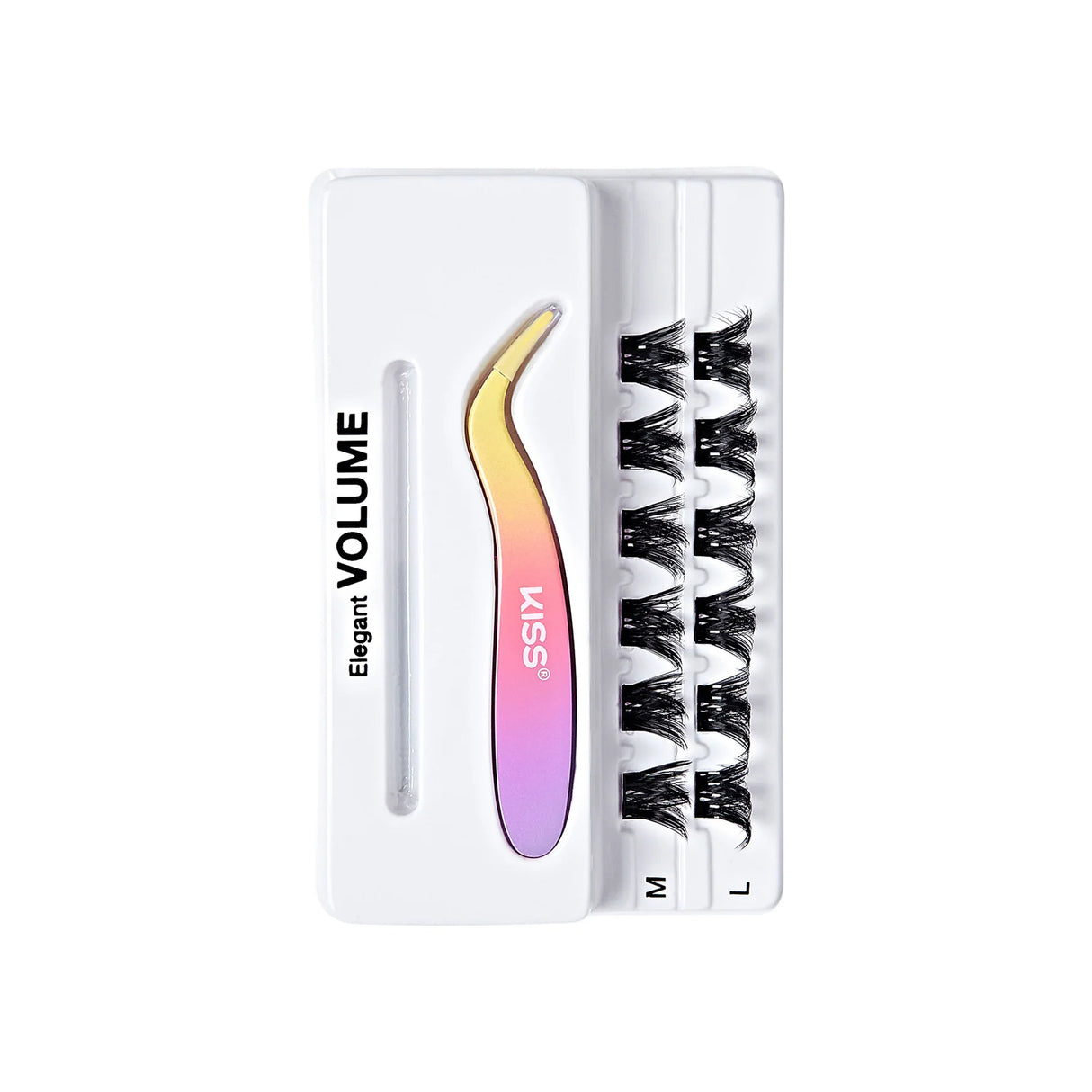 KISS imPRESS Falsies Individual Lashes With Mini Applicator - Elegant Volume, 12 count-731509913149-LR-351986-3-LR eShop