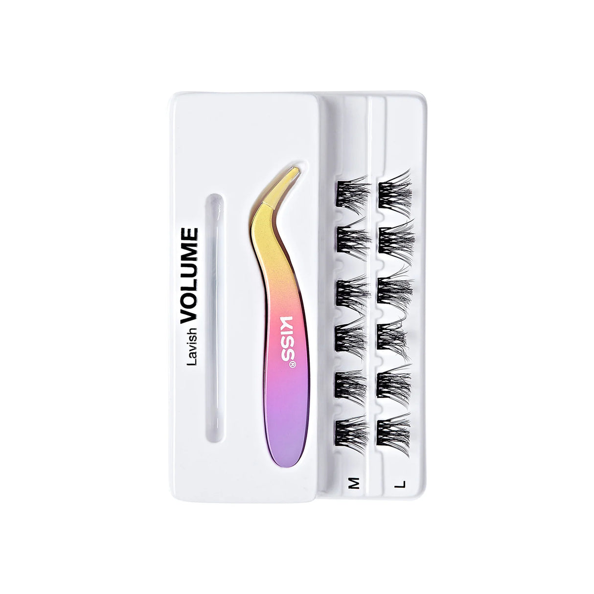 KISS imPRESS Falsies Individual Lashes With Mini Applicator - Lavish Volume, 12 count-731509913156-LR-352007-3-LR eShop