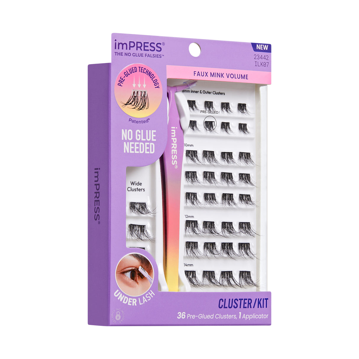 KISS imPress Press On False Lash Kit - Faux Mink Volume, 36 clusters-731509234428-LR-360019-7-LR eShop
