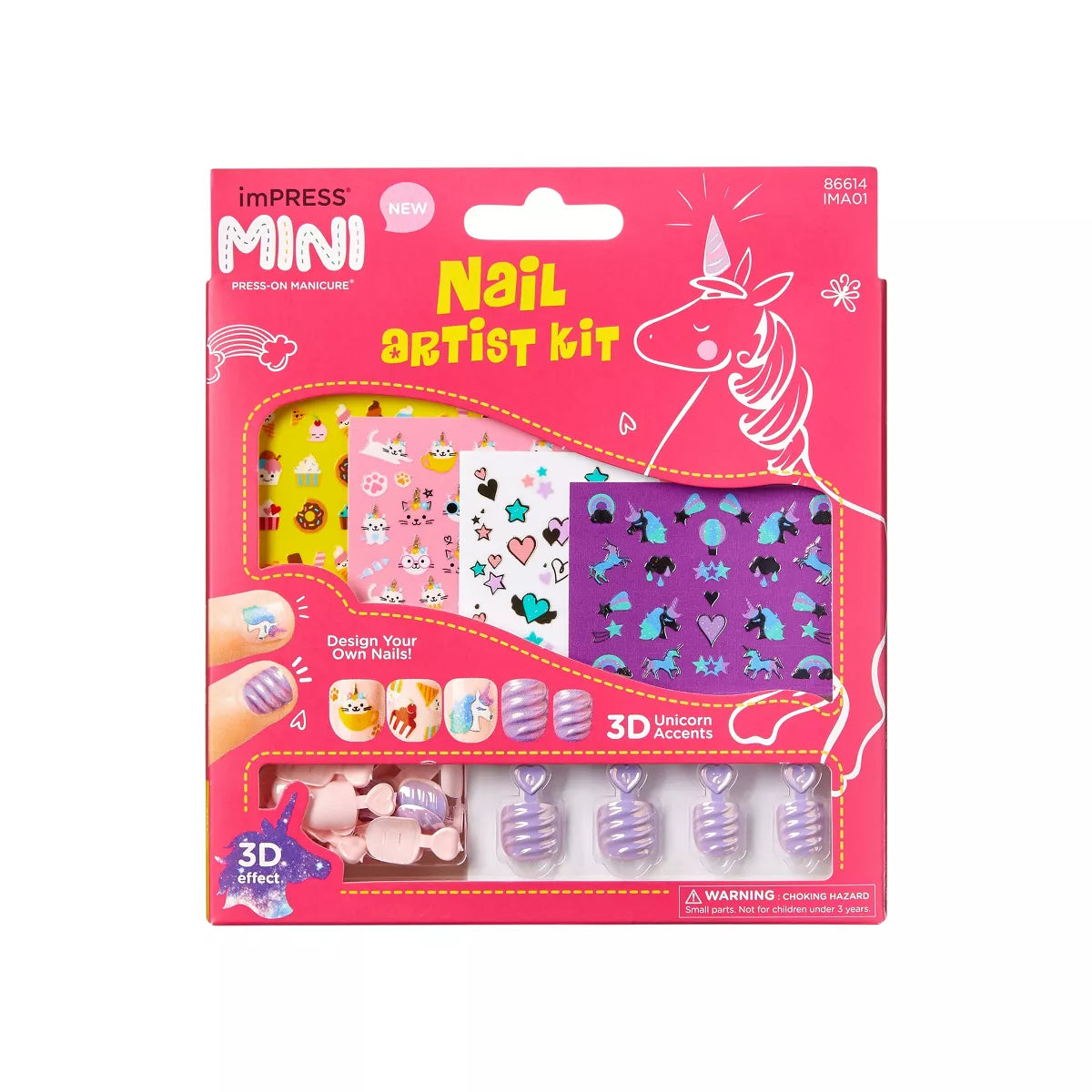 KISS imPRESS Press-On Manicure Mini Kids' Nail Artist Kit-731509866148-LR-342696-1-LR eShop