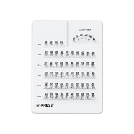 KISS imPRESS The No Glue Falsies Individual Lash Multipack - Classic Natural, 60 count-731509223682-LR-359948-2-LR eShop