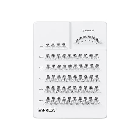 KISS imPRESS The No Glue Falsies Individual Lash Multipack - Classic Volume, 60 count-731509223699-LR-359949-2-LR eShop