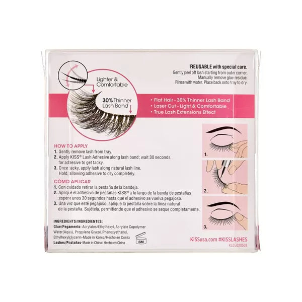 KISS Lash Couture Luxtensions False Eyelashes - Royal Silk-731509798487-LR-334338-6-LR eShop