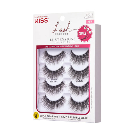 KISS Lash Couture LuXtensions Lashes - Volume Full Set, 4 count-731509870138-LR-342698-1-LR eShop